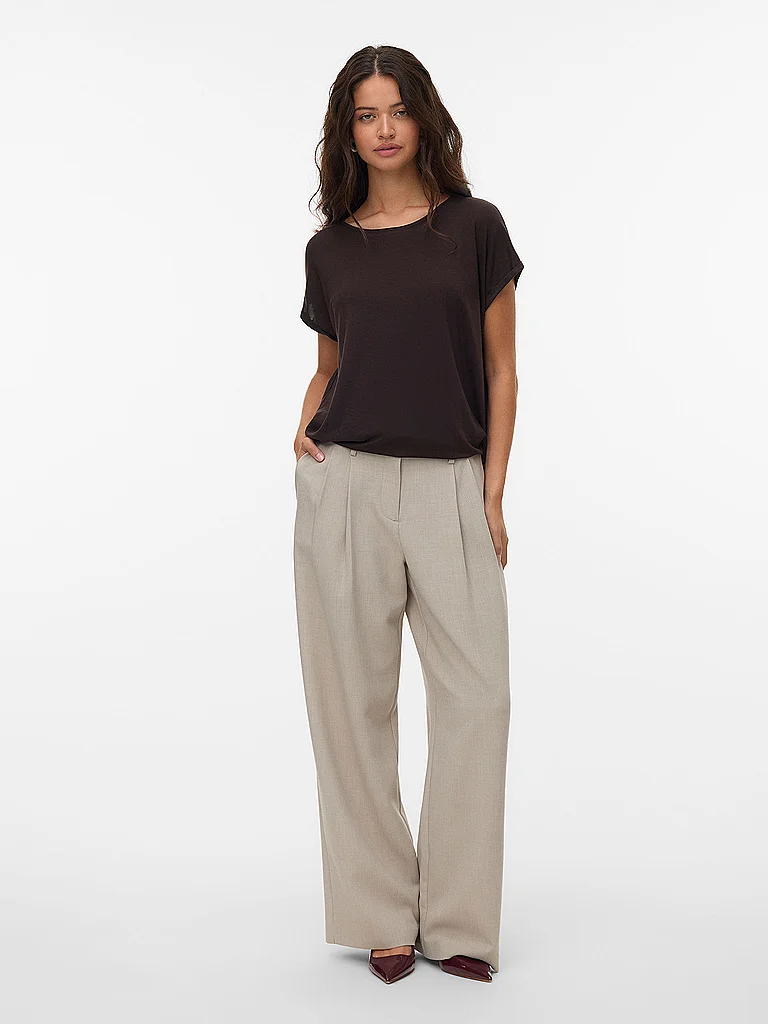 Vero Moda T-Shirt Vmava Braun | XS